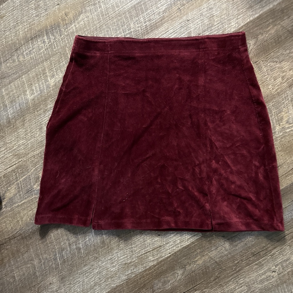 Arizona Jean Company Deep Red Mini Skirt